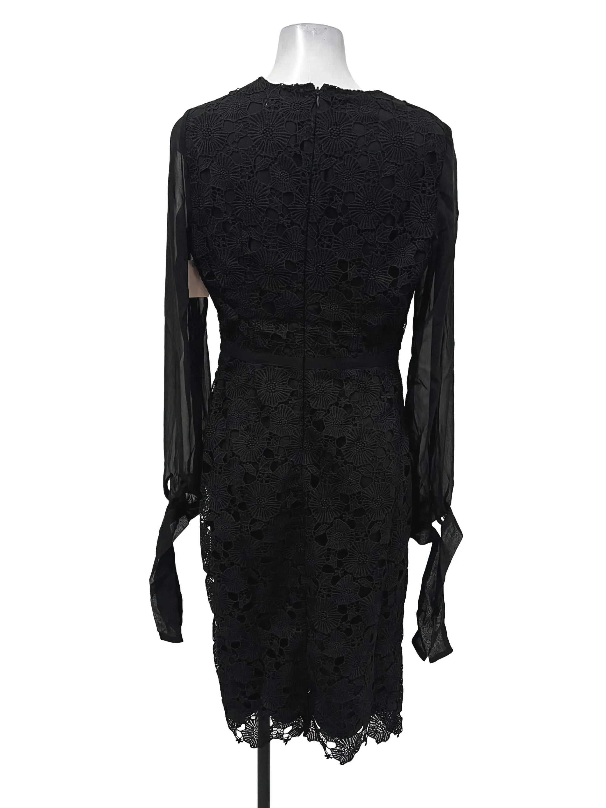 Black Laced Shift Dress