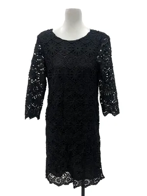 Black Laced Shift Dress