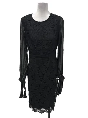 Black Laced Shift Dress