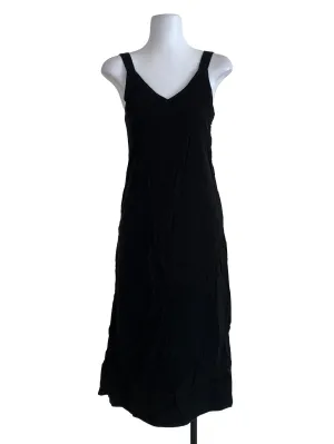 Black Plain Shift Dress