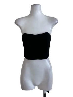 Black Plain Tube Top