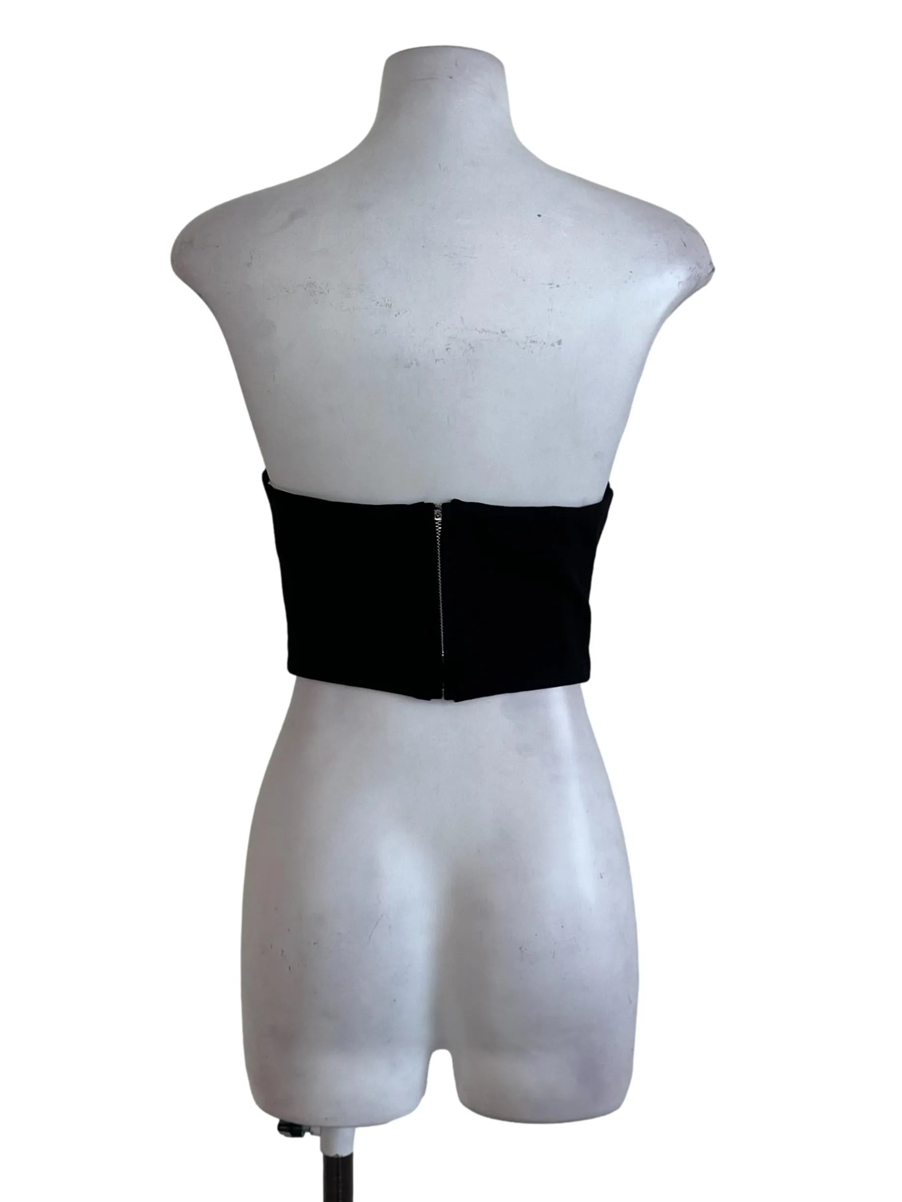 Black Plain Tube Top