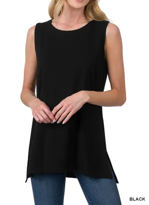 Black Sleeveless Top
