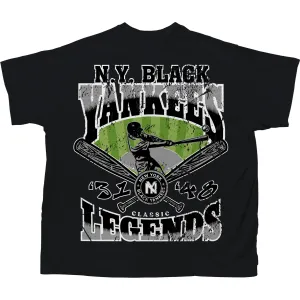 BLACK YANKEES LEGENDS T-SHIRT (BLACK)
