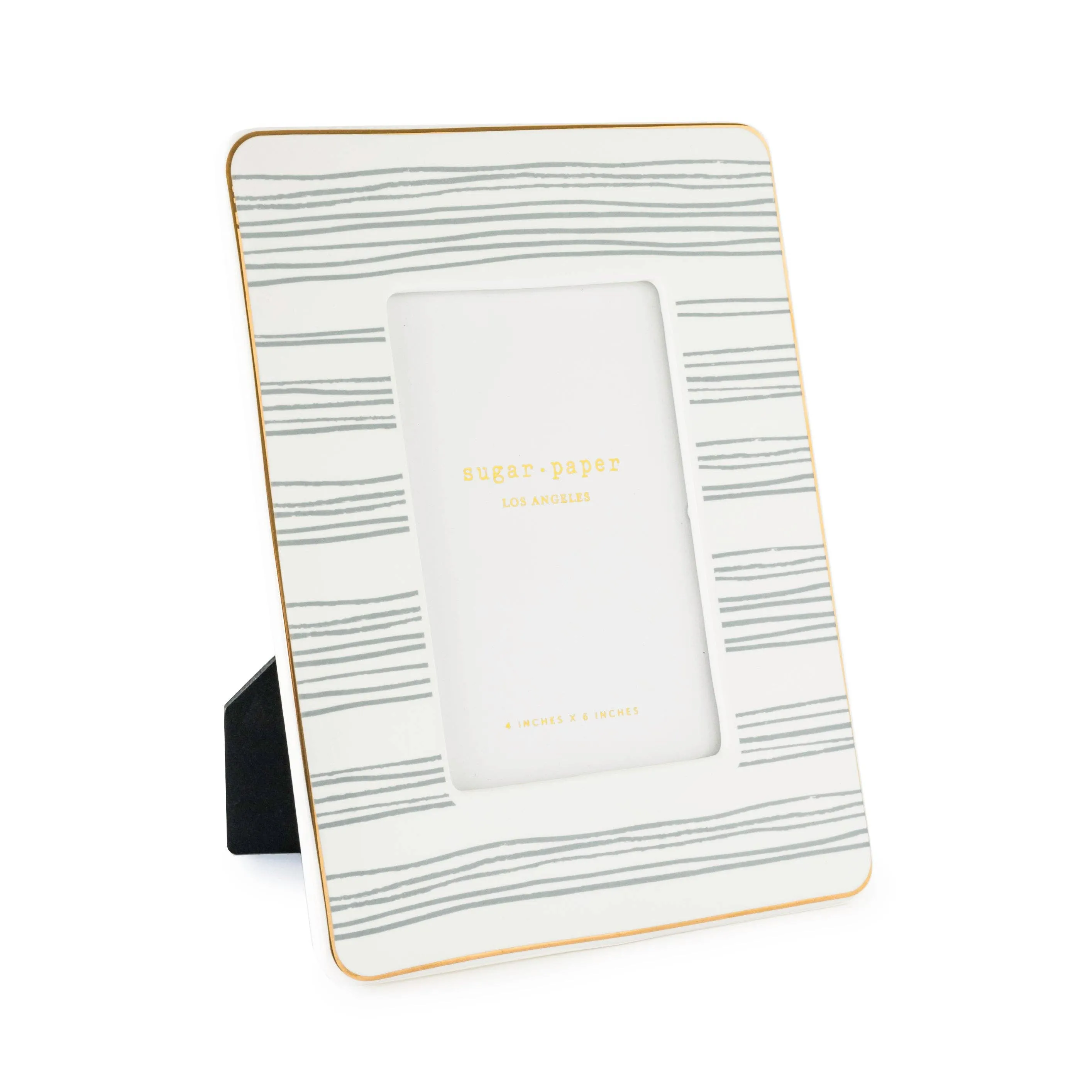 Blue Stripe Picture Frame