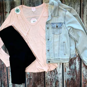 Blush LS Top