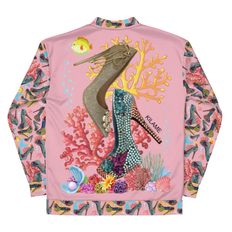 Bomber Jacket Coral 'Fashion Sea'