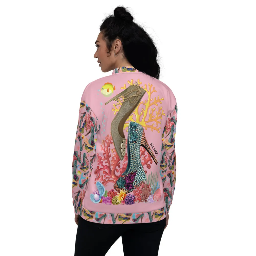 Bomber Jacket Coral 'Fashion Sea'