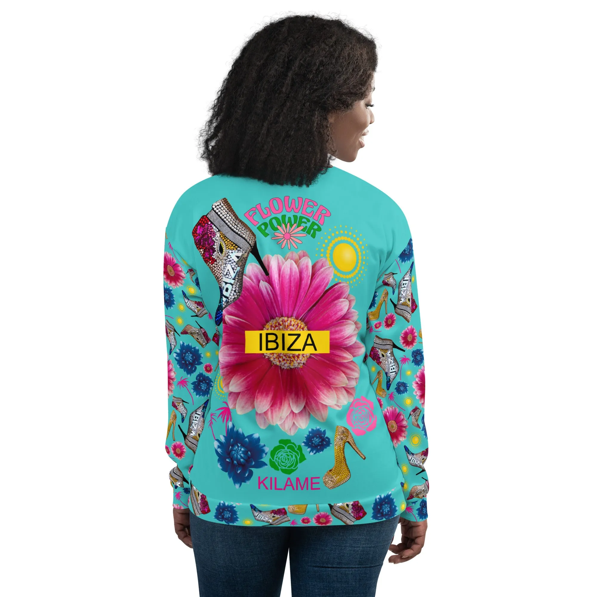 Bomber Jacket 'Flower Power'