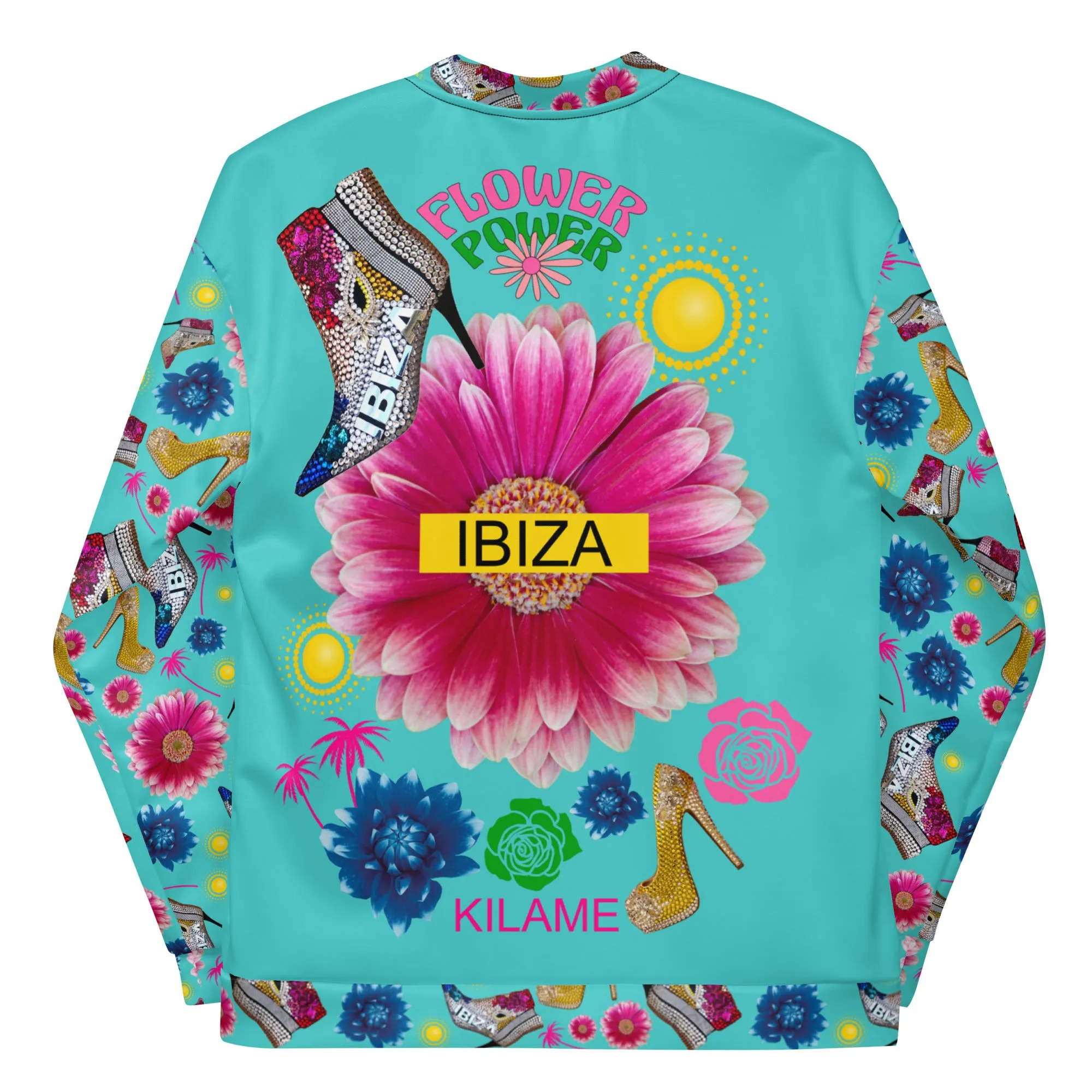 Bomber Jacket 'Flower Power'
