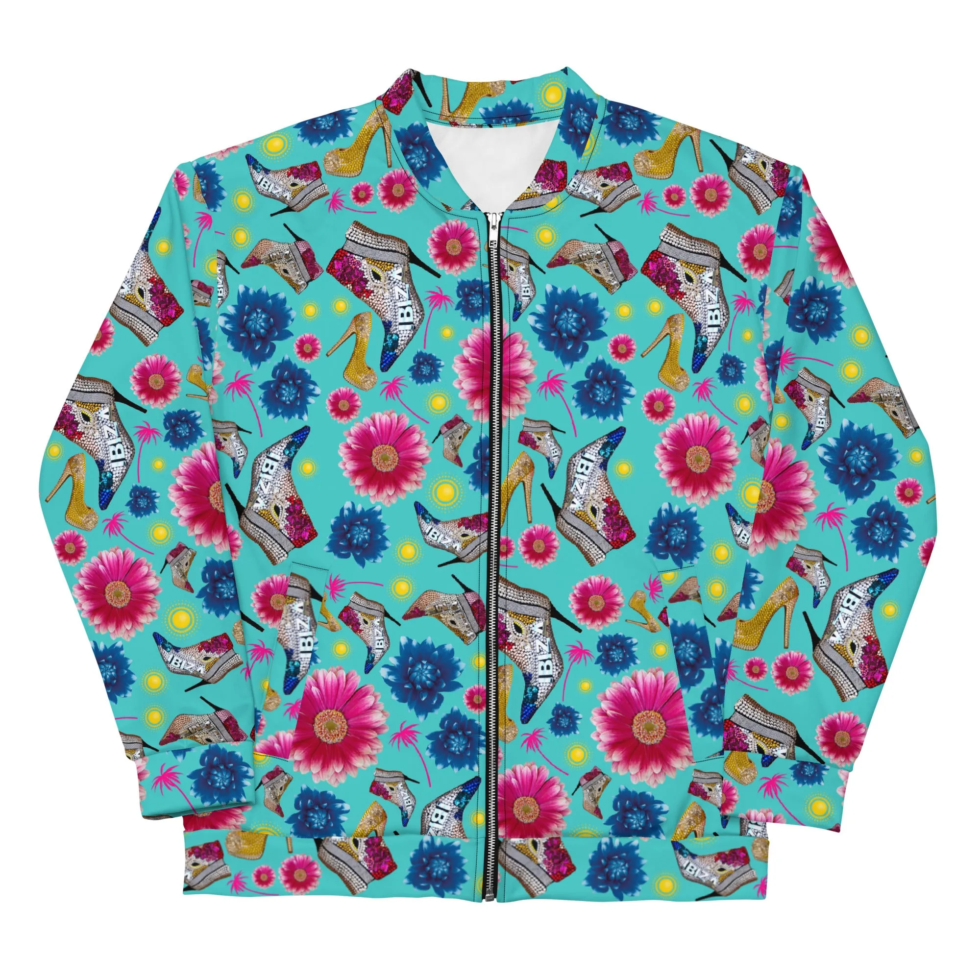 Bomber Jacket 'Flower Power'