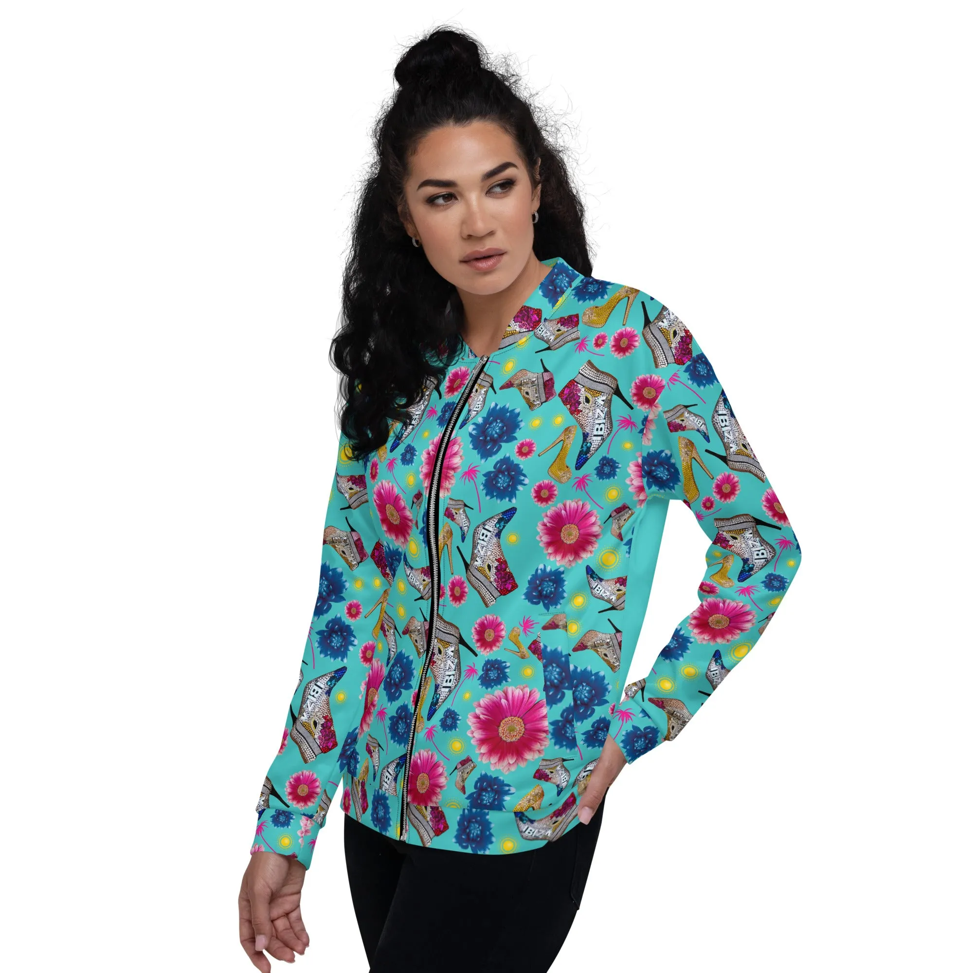 Bomber Jacket 'Flower Power'