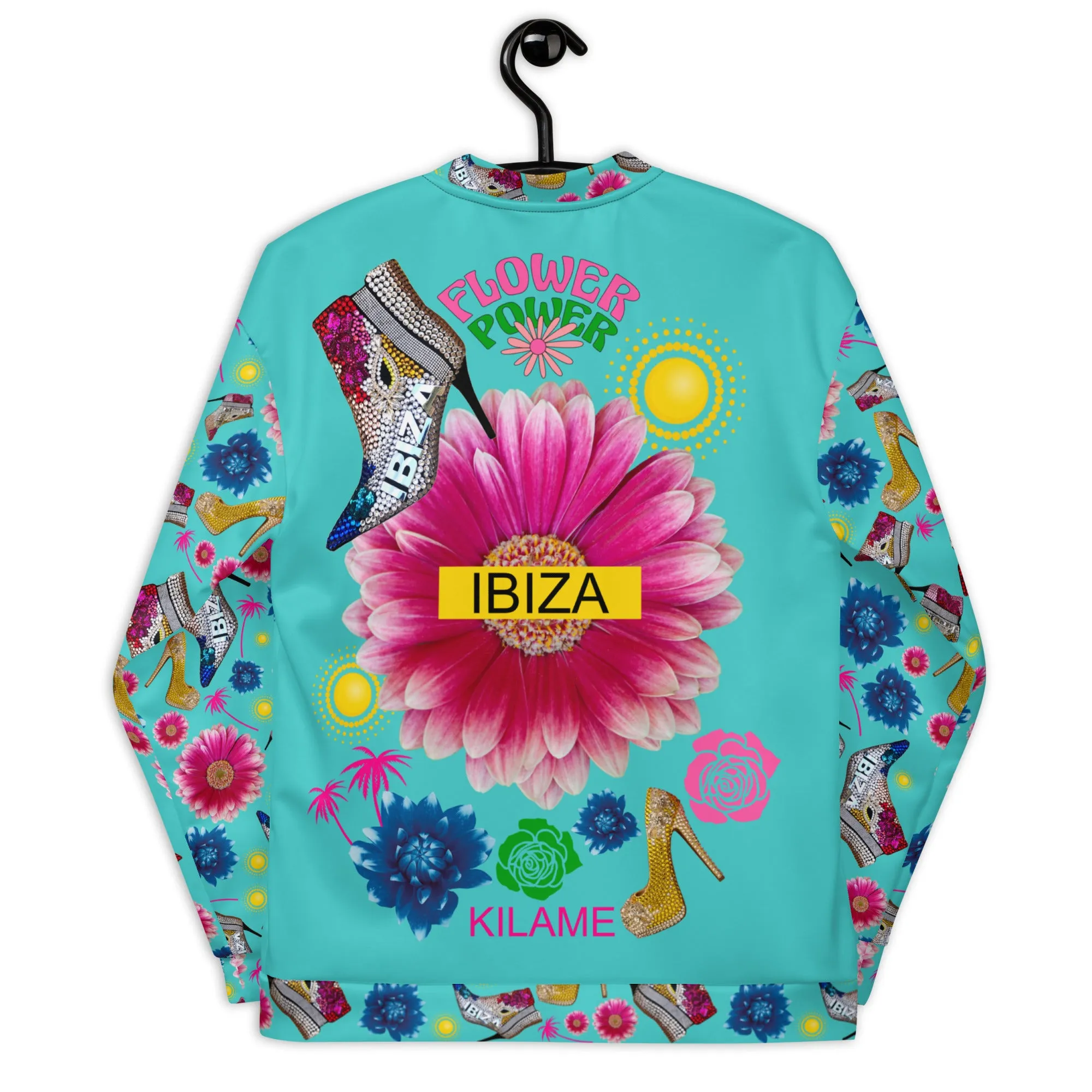 Bomber Jacket 'Flower Power'