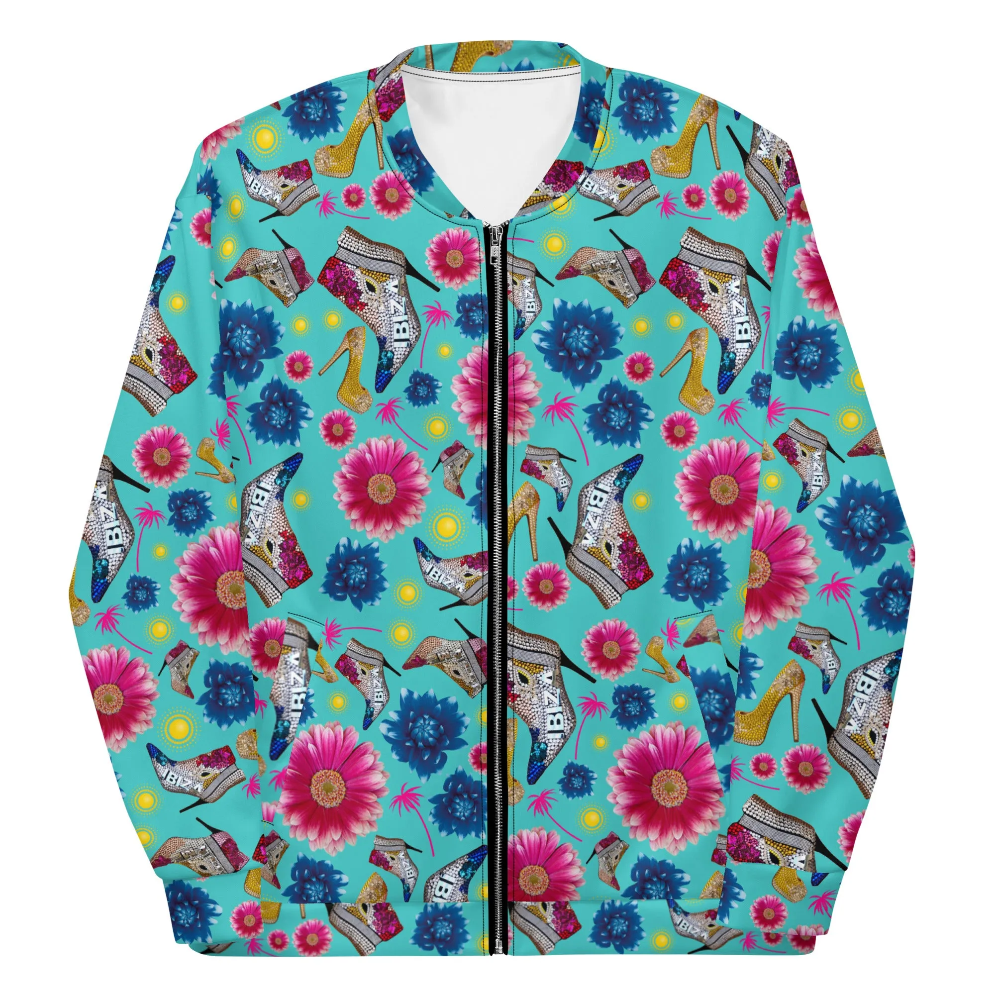 Bomber Jacket 'Flower Power'