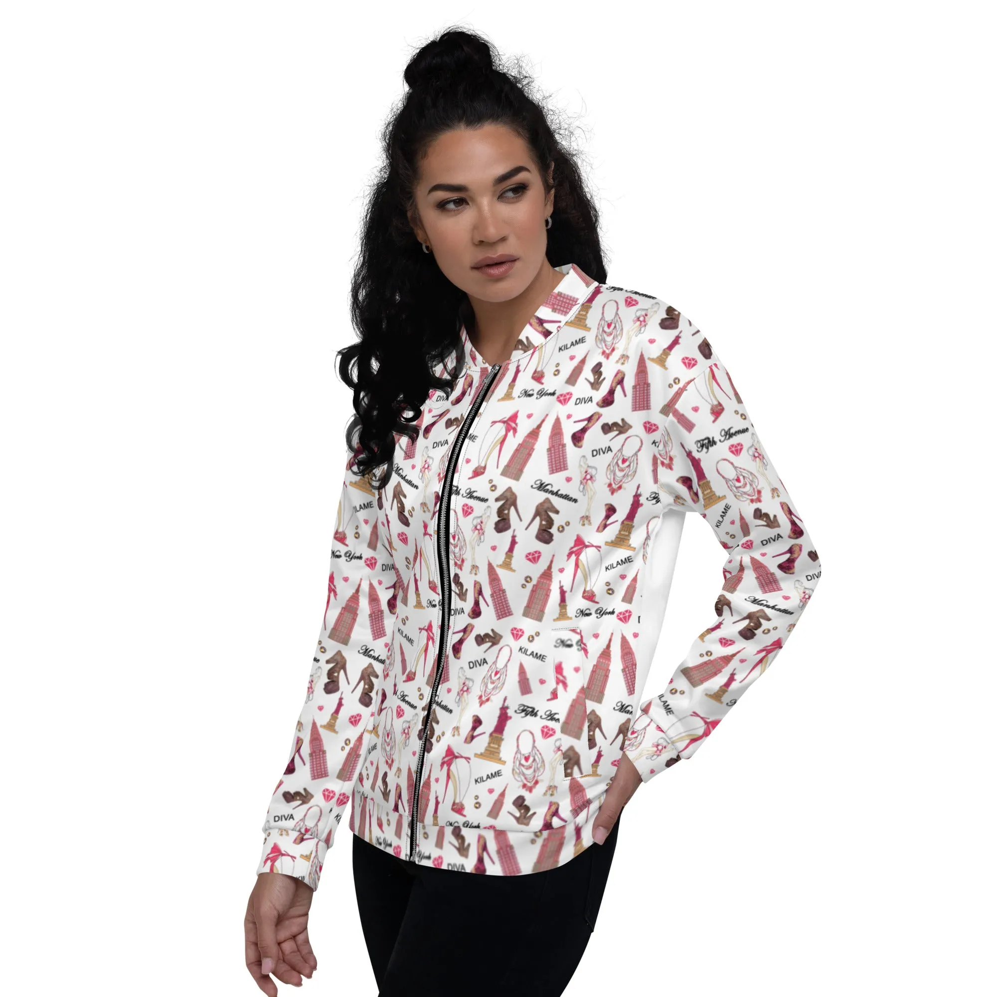 Bomber Jacket 'Manhattan Diva'