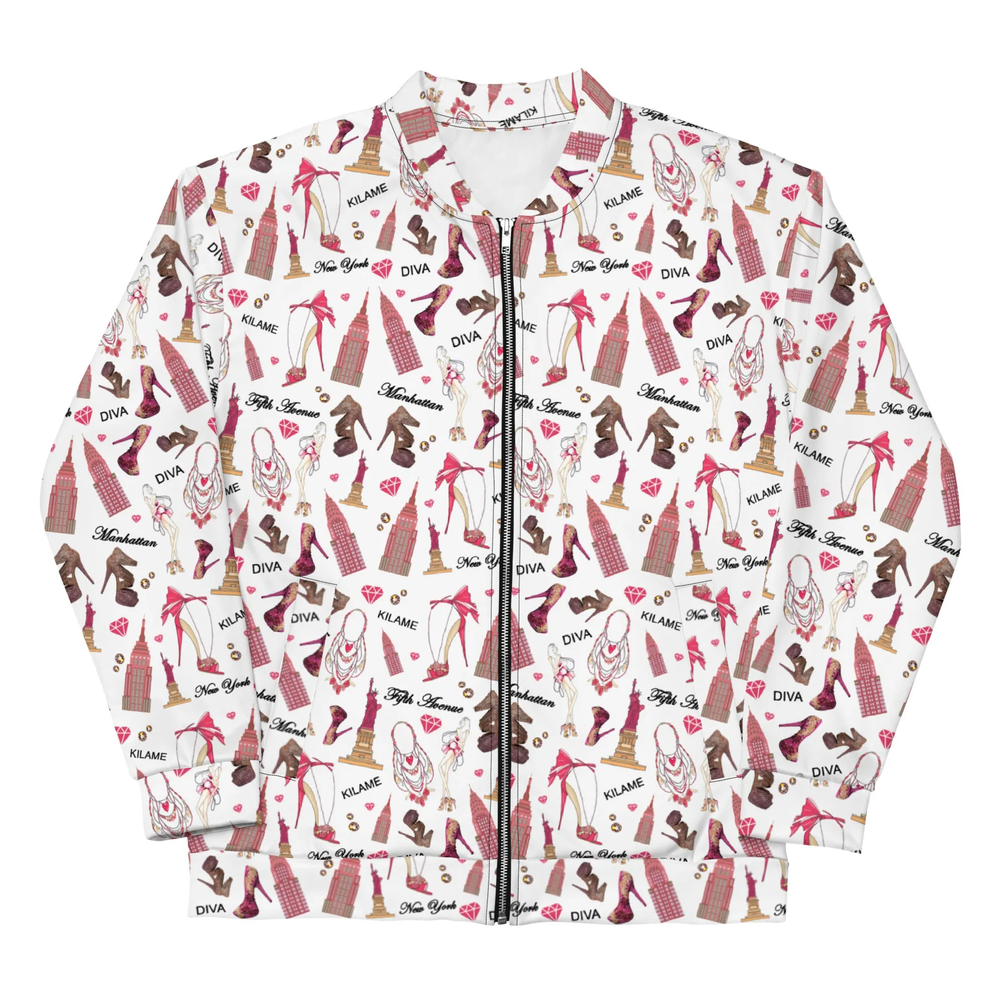 Bomber Jacket 'Manhattan Diva'