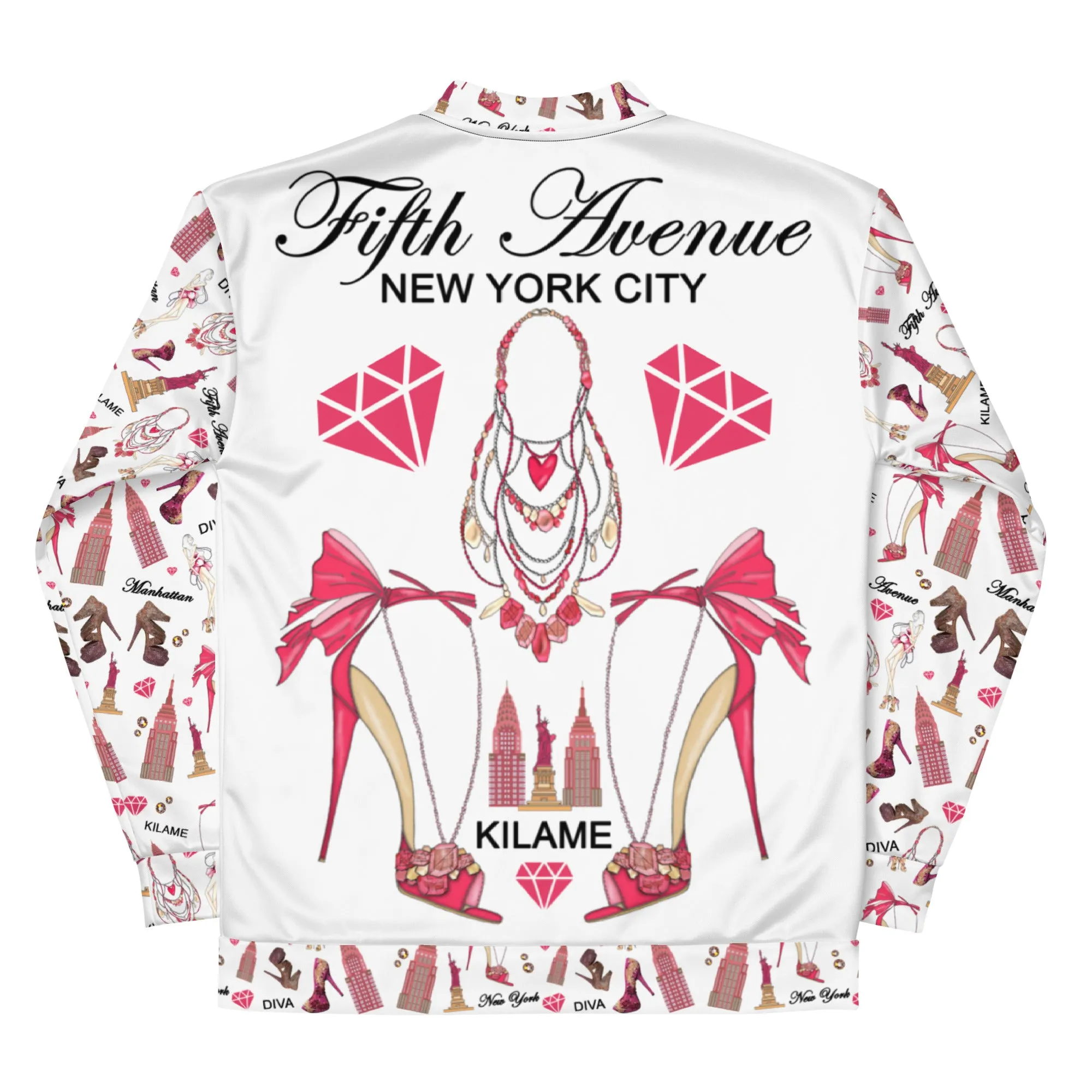 Bomber Jacket 'Manhattan Diva'