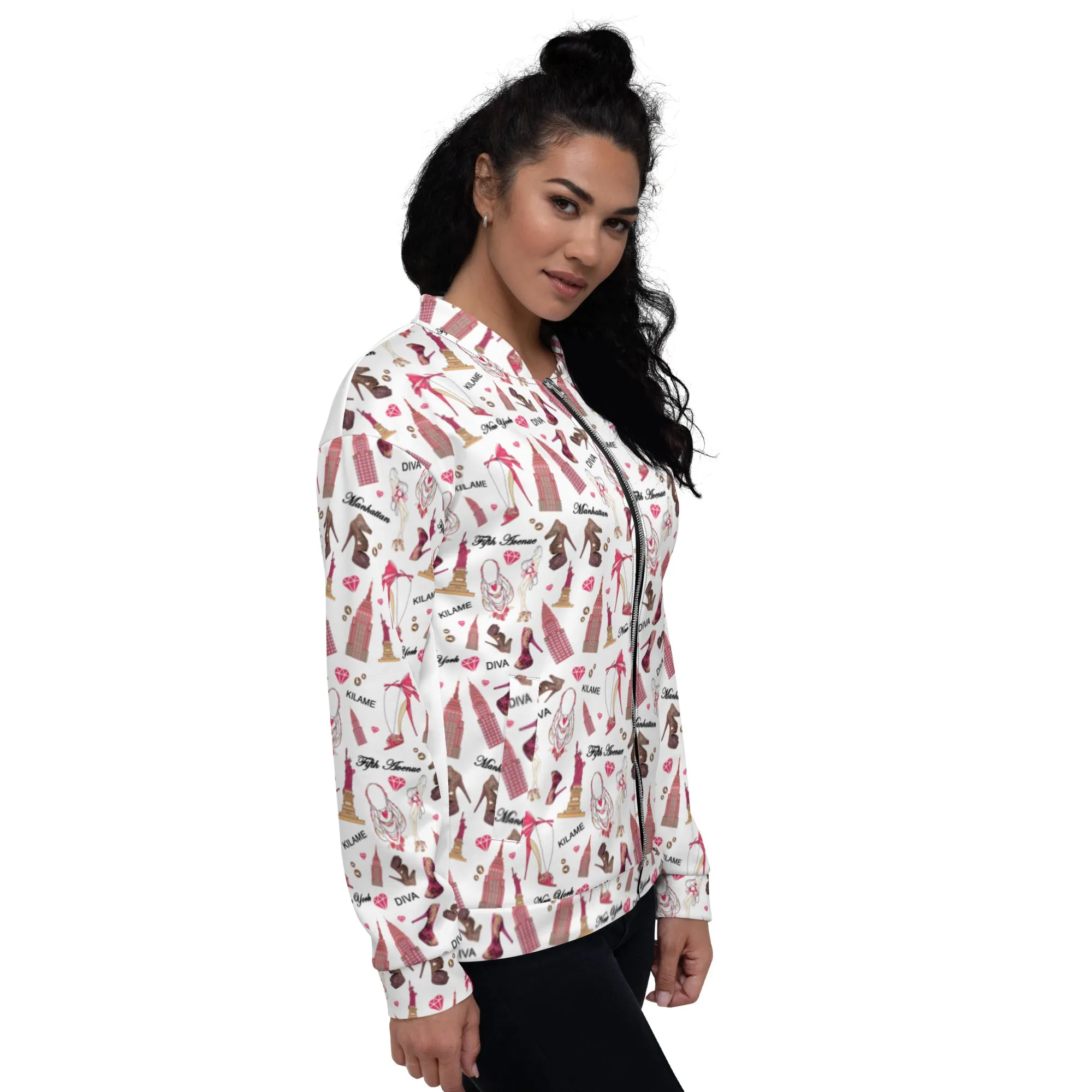 Bomber Jacket 'Manhattan Diva'