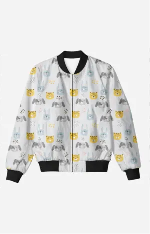 Bomber Jacket (Men) - Animal Friends