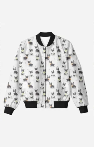 Bomber Jacket (Men) - French Bulldog Buddies