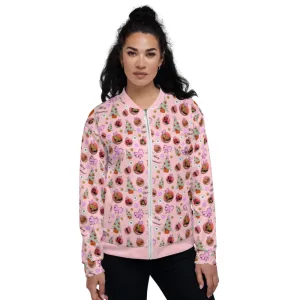 Bomber Jacket 'Pink Christmas'