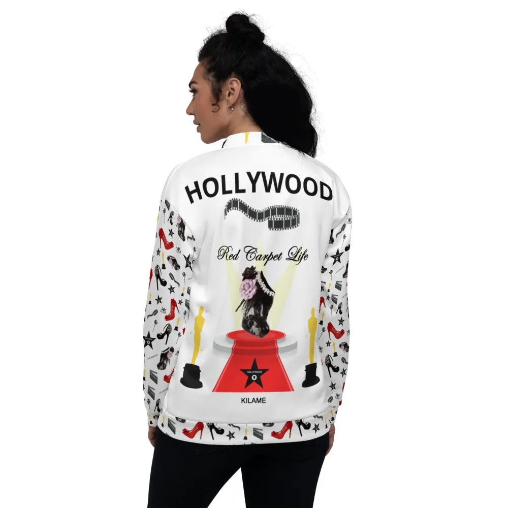 Bomber Jacket 'Red carpet life'