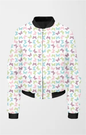 Bomber Jacket (Women) - All About Butterflies