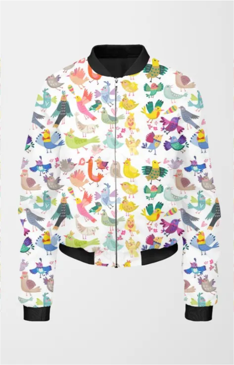 Bomber Jacket (Women) - Bird Brained