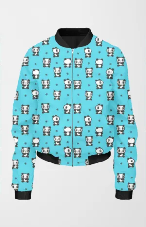 Bomber Jacket (Women) - Cheeky Baby Pandas