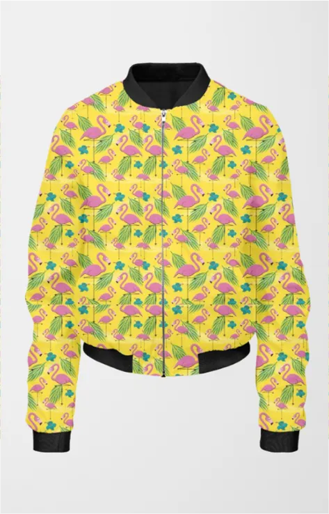 Bomber Jacket (Women) - Tropical Tango