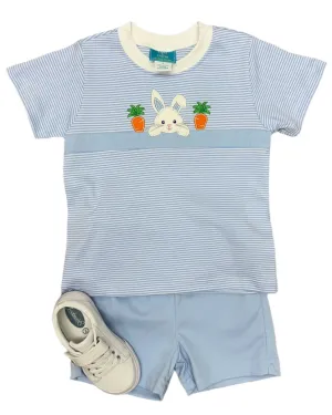 Boys Bunny Face Short Set