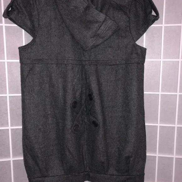 BR MISS - Grey Sleeveless Top