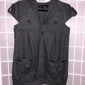 BR MISS - Grey Sleeveless Top