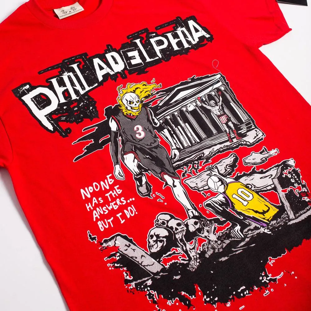 BRAND X PHILADELPHIA TSHIRT (RED)