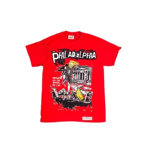 BRAND X PHILADELPHIA TSHIRT (RED)