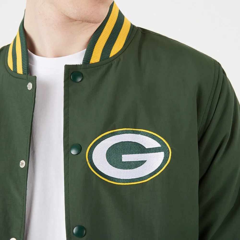 Bunda bomber NEW ERA NFL Team wordmark jacket Green Bay Packers zelená