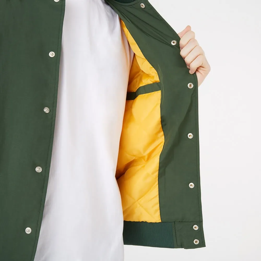 Bunda bomber NEW ERA NFL Team wordmark jacket Green Bay Packers zelená