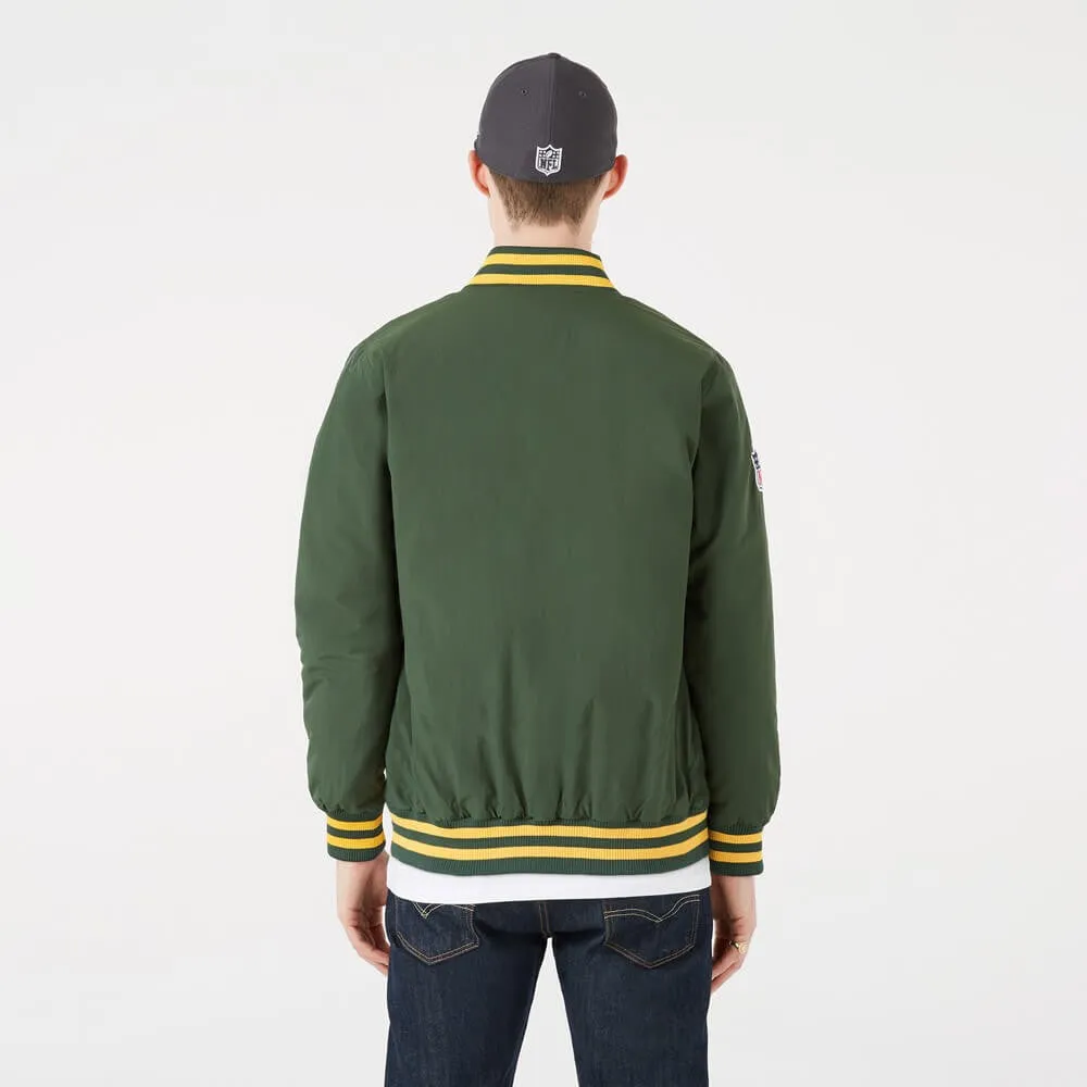 Bunda bomber NEW ERA NFL Team wordmark jacket Green Bay Packers zelená