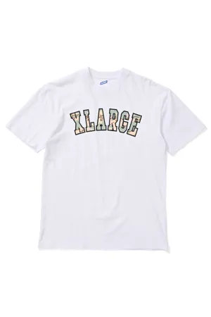 Camo Fill SS Tee - White