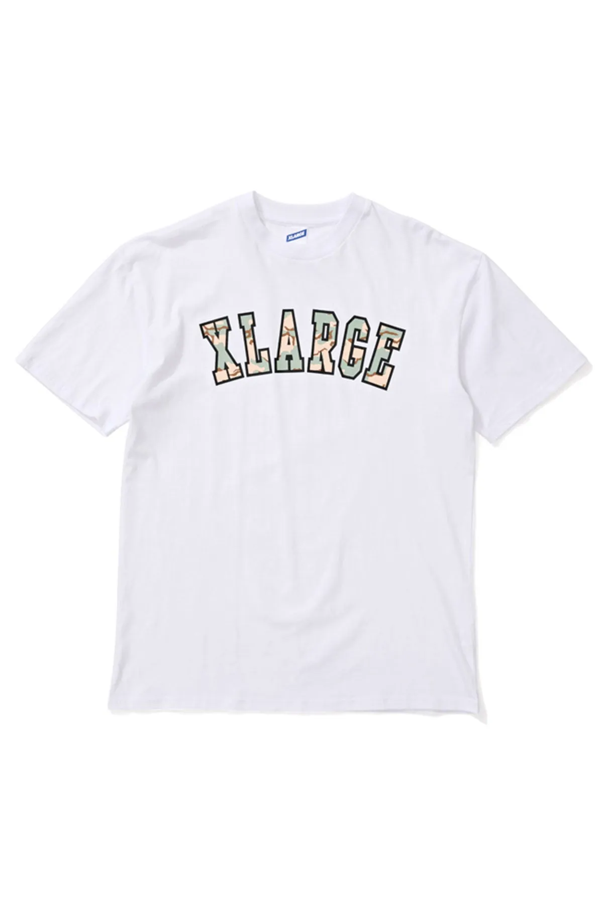 Camo Fill SS Tee - White