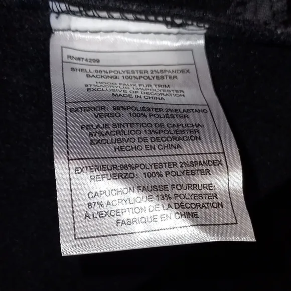 Canada Weather Gear Gray Lightweight Hooded Jacket size S