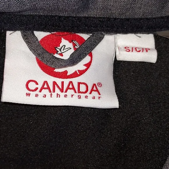 Canada Weather Gear Gray Lightweight Hooded Jacket size S