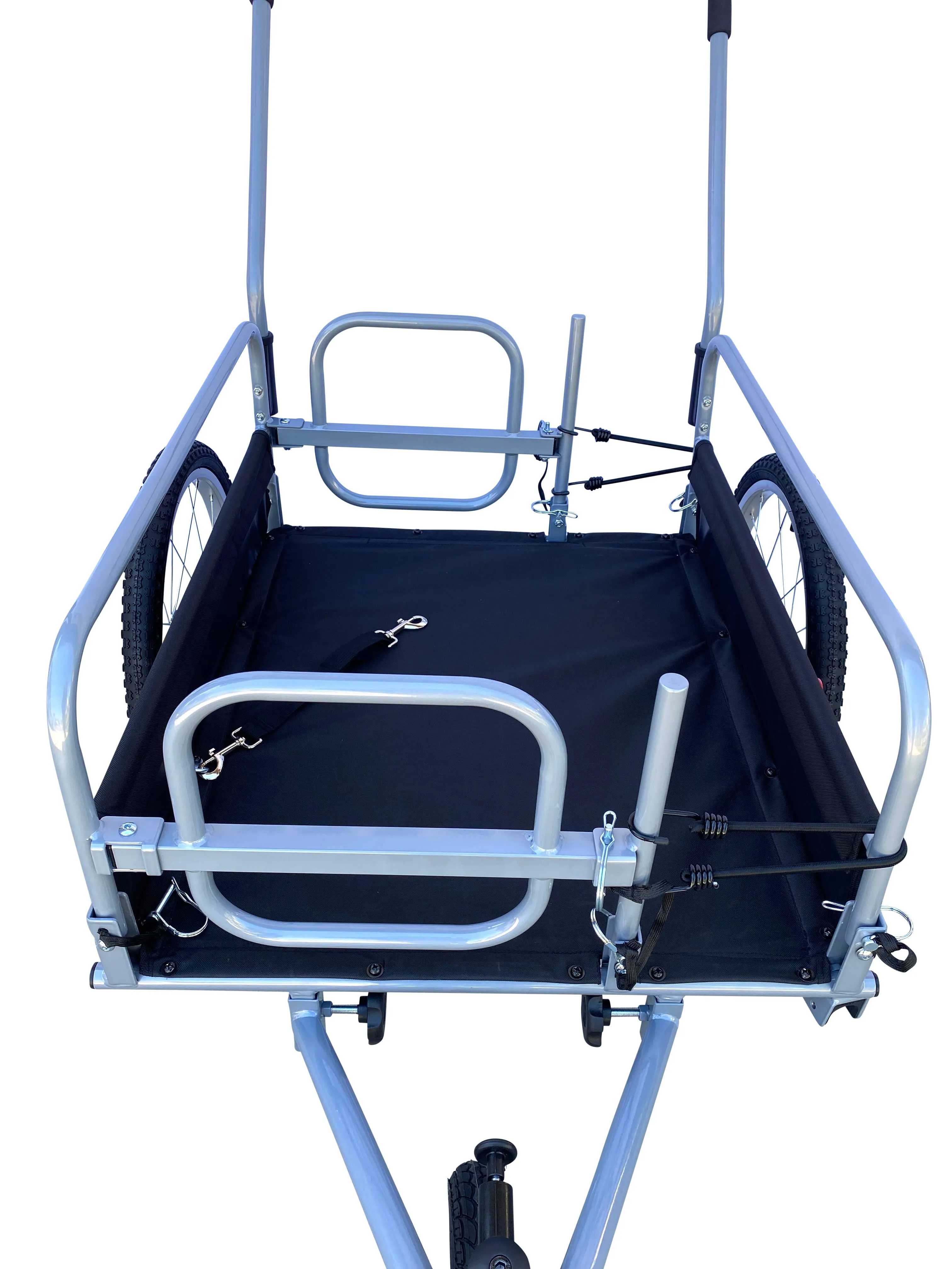 Cargo Beach Cart Stroller Wagon and Bike Bicycle Trailer with Suspension.