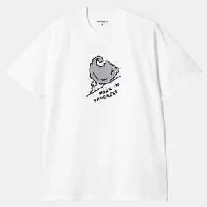 Carhartt WIP - Move On Up T-Shirt - White / Black