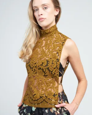 carma top - khaki