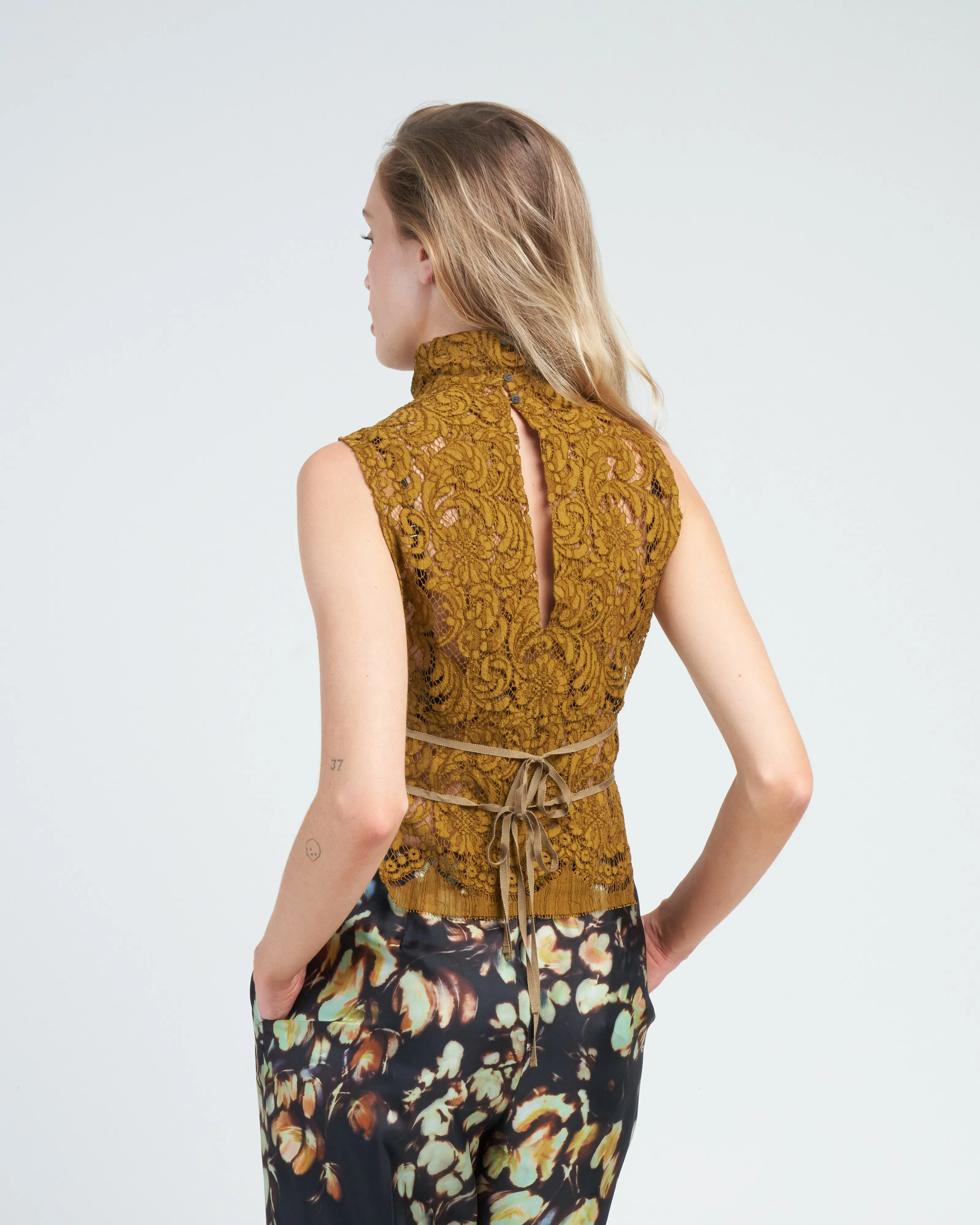 carma top - khaki