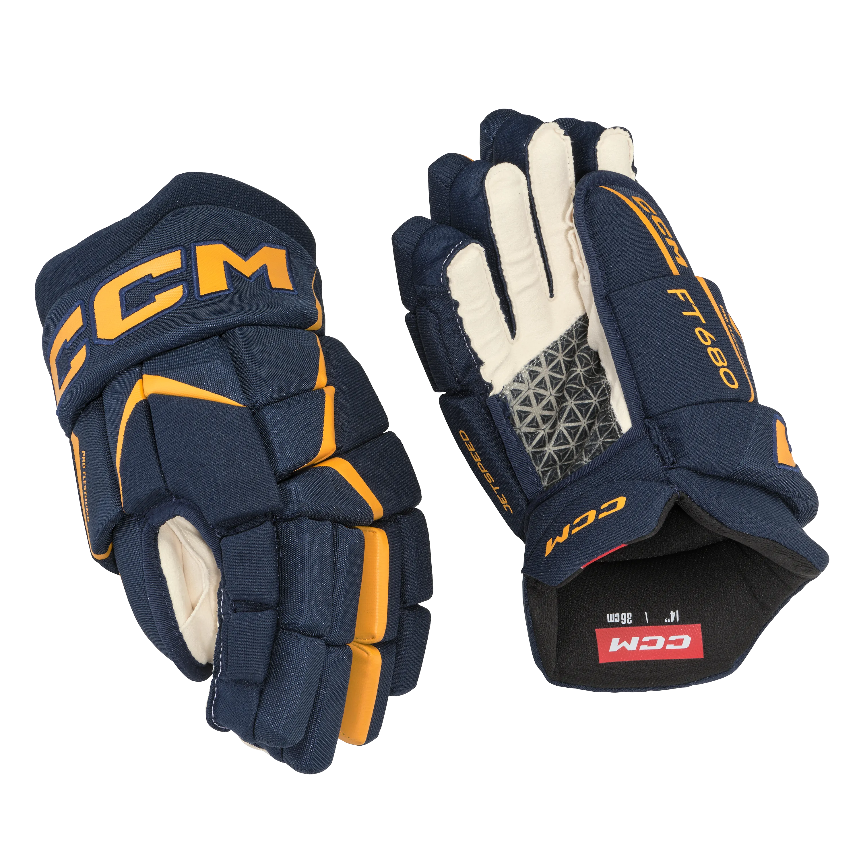 CCM Jetspeed FT680 Gloves- Senior