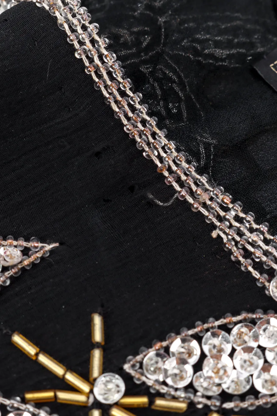 Celestial Beaded Shift Dress