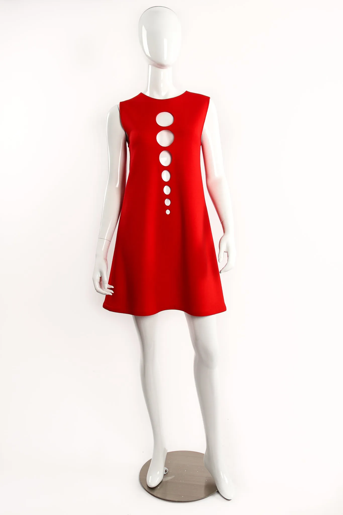 Circle Cutout Shift Dress