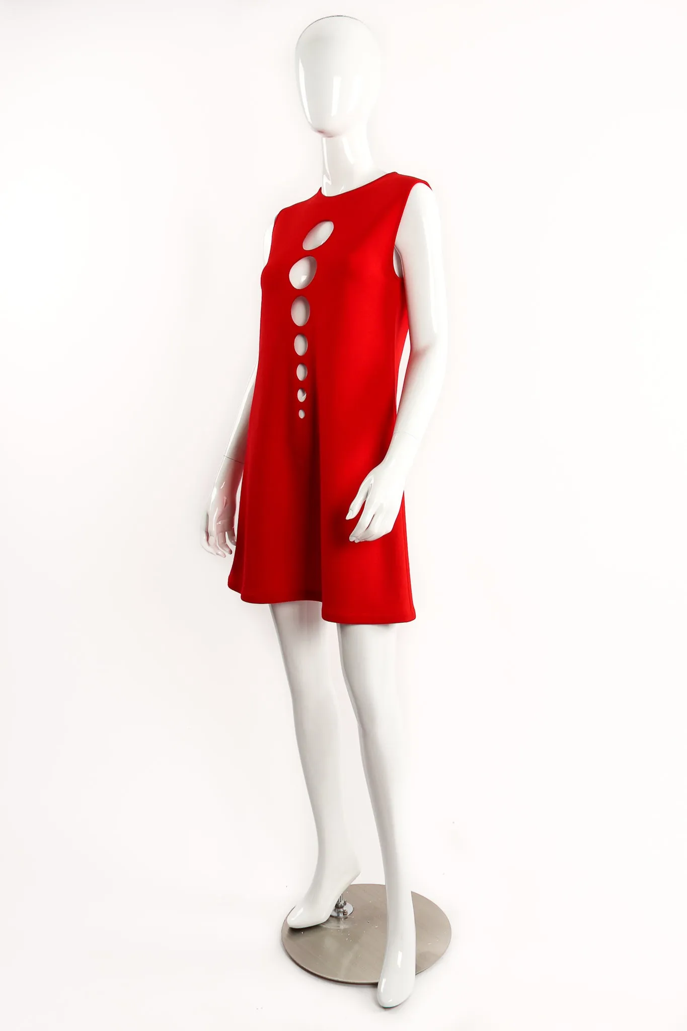 Circle Cutout Shift Dress